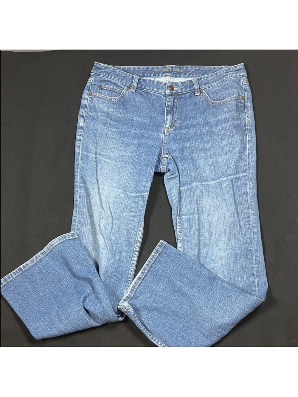 Michael Kors Medium Light Blue Boot-Cut Jeans